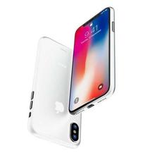 iPhone X PP Ultra Thin 0.3mm Hard Case Semi-Transparent Matte-White
