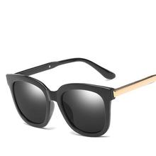 2018 Trendy Vintage Sunglasses Women Men UV400 Black Mirror Coating Sun Glasses Retro Hipster Goggles Oculos de sol
