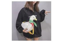 Plush Toy Soft Cute Duck Cartoon Shoulder Bags