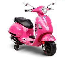 Rechargeable Battery Rideon Vespa Scooter 618 For Kids