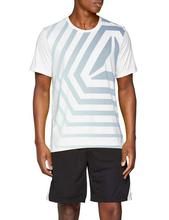Reebok White/Blue Short Sleeve Graphic T-Shirt For Men - CD5672