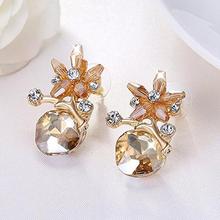 Yellow Chimes Designer Fashion Earrings Studs for Girls and Women