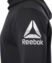 Kapadaa: Reebok Black Wor Doubleknit Hoodie For Men – DU2162