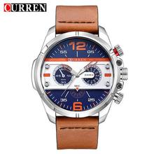 CURREN Watches Men Luxury Brand Army Military Watch Leather Sport