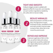 VIBRANT GLAMOUR Argireline Collagen Peptides Face Serum Cream Anti-Aging Wrinkle Lift Firming Whitening Moisturizing Skin Care