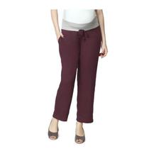 Nine Maternity Comfy Pyjamas In Wine 5408