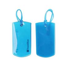 Travel Blue Jelly I.D. Luggage Tags (Blue)