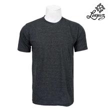 Round Neck Textured T-Shirt For Men- Dark Grey