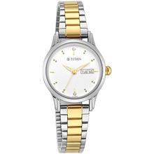 Titan Lagan Silver Dial Analog Watch for Women 2656BM01