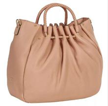 Da Milano Women Leather Handbag – Peach