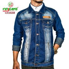 Virjeans Denim (Jeans) Jacket (VJC 682) Dark Blue