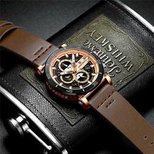 NaviForce Day Date Function RoseGold Luxury Chronograph Watch ( NF9131)