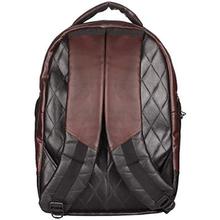 GALARIX PU Leather 15.6 inch Laptop Bag Backpack for Men -