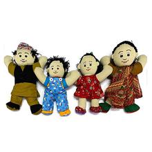 Family Set Hand Dolls For Kids