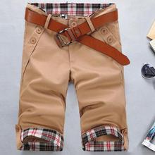 Men's casual shorts _ summer men's casual shorts plaid