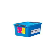 Lock And Lock Easy Clip Storage Box (15L), Blue-1 Pc