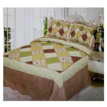 Multi Box Printed Cotton Bedsheet With Pillow Cover