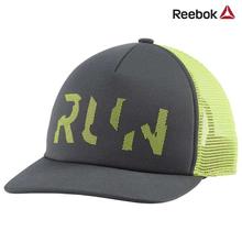 Reebok Grey/Green Run Club Tucker Cap (Unisex) - DU4537