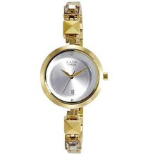 Titan Raga Viva Champagne Dial Analog Watch For Women - 2575YL01