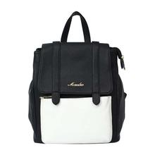 Black/White Backpack For Women