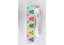 Gwtee 5 Port Socket Extension Cord with Surge Protector ( 1Year Warranty )