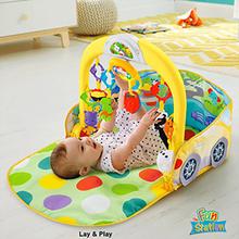 3-in-1 Convertible Car Gym For Babies - DFP07