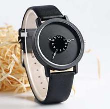 Paidu Black Dial Trendy Analog Unisex Watch