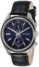 Titan Neo Analog Blue Dial Men's Watch 1733KL01