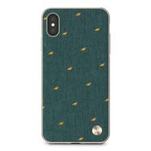 Moshi Vesta for iPhone Xs MAX - Green textured hardshell case