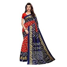 ANNI DESIGNER silk with blouse piece Saree (RALLY-BLUE