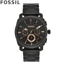 Fossil Machine Black Men Watch FS4682