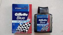 Gillette Blue After Shave Splash Storm Force