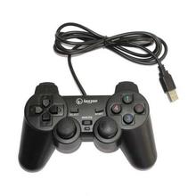 Lanjue L600 Dual Shock Wired USB 2.0 Joystick - Black