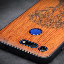 BOOGIC Original Wood Phone Case For Huawei Honor View 20 V20