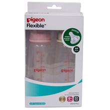 Pigeon Peristaltic Nursing Bottle Twin Pack KPP - 240ml - Pink & White - Nipple L