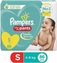 Pampers New Diapers Pants, Small (86 Count)