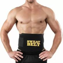 Black Sweat Waist Slimming Belt