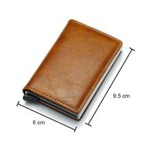 DIENQI Top Quality Wallet Men Money Bag Mini Purse Male