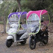 Style Eva Windproof And Waterproof Bike And Scooter Canopy Umbrella Multicolour