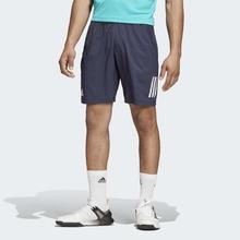 Adidas Blue 3-Stripes Club Tennis Shorts For Men - D93660