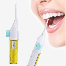 Teeth Cleaner Portable Power Floss Dental Water Jet Cords Tooth Pick No Batteries Dental Cleaning Whitening Teeth Kit