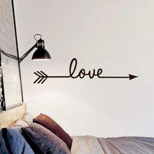 Love Arrow Vinyl Carving Wall Decal Sticker For Home Decoration Wall Sticker