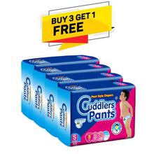 Cuddlers Common Pack Small Diaper 10 Pcs (Buy 3 Get 1 Free)
