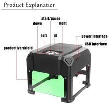 2000mW USB Desktop Laser Engraving Machine DIY Logo Mark Printer