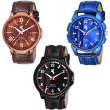 9019 New Look Combo Of MultiColor Dial Analog Watch  - For
