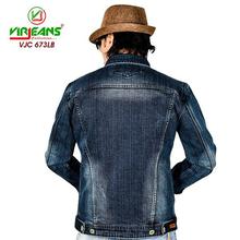 Virjeans Denim (Jeans) Stretchable Jacket For Mens (VJC 673) Blue