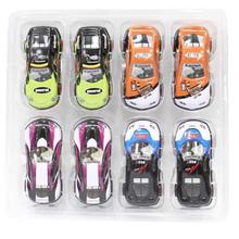 Multicolor Race Car Collection - 8 Pieces