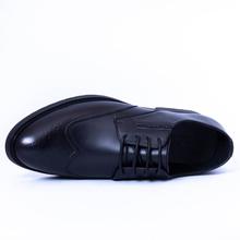 Caliber Shoes Lace Up Formal Shoes For Men - (T518L Black)