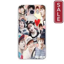 SALE- Exo Kpop band BTS boys pattern hard White Case cover