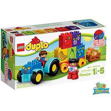 Lego Duplo Color & Fruits My First Tractor Build Toy For Kids - 10615